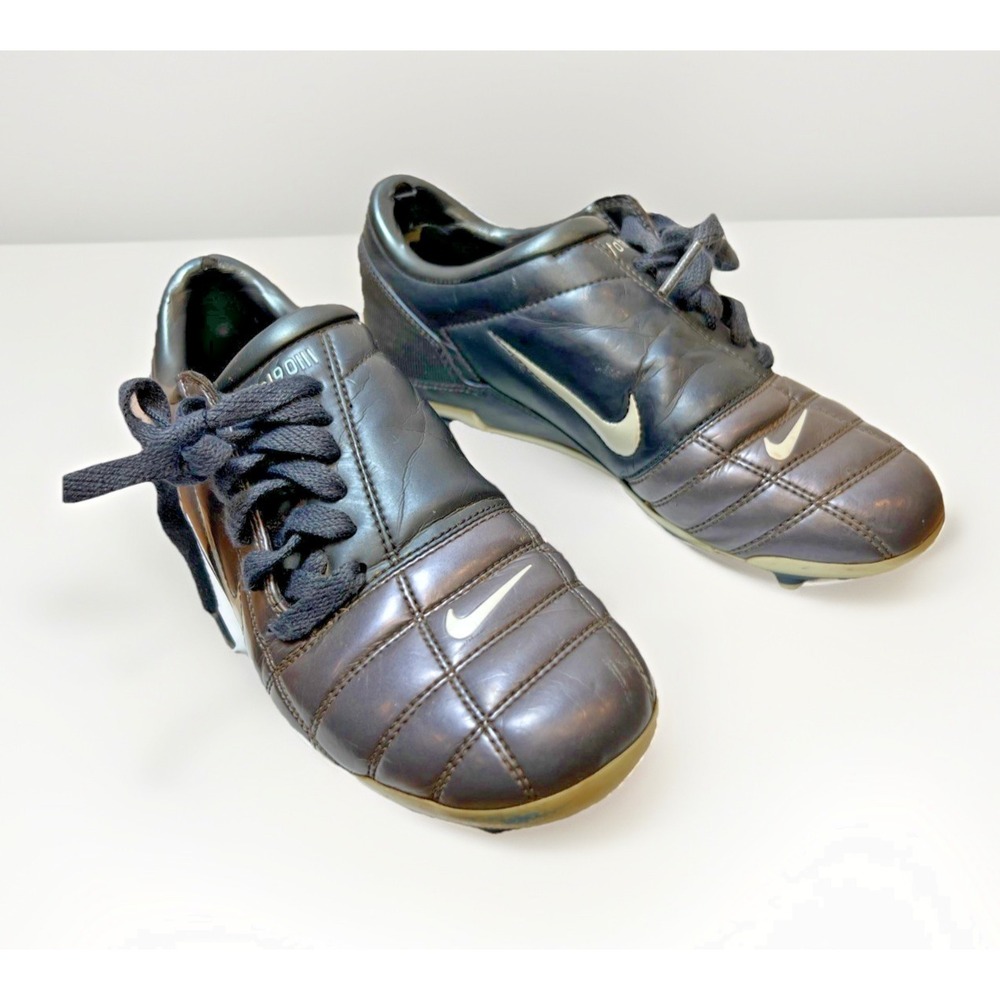 Nike Total 90 III FG Women's 6 Silver 312860‑011 Soccer Cleats Vintage 2006